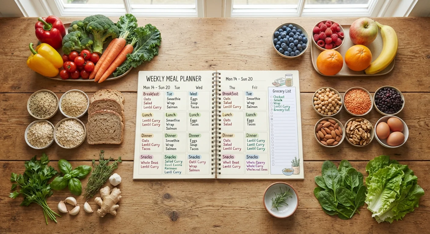 Building a Nutritionally Varied Weekly Eating Pattern