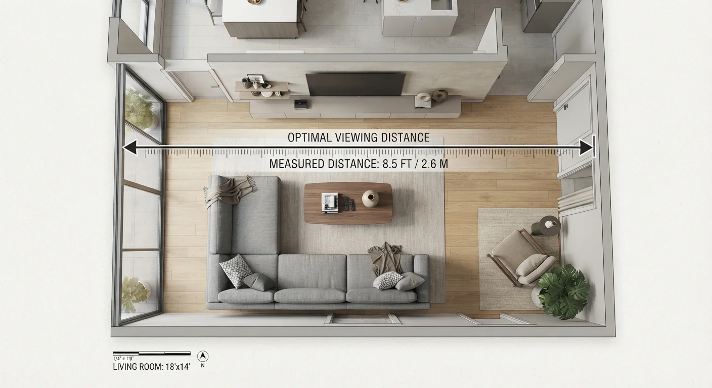 Choosing a TV Screen Size: The Spatial Logic Most People Get Wrong