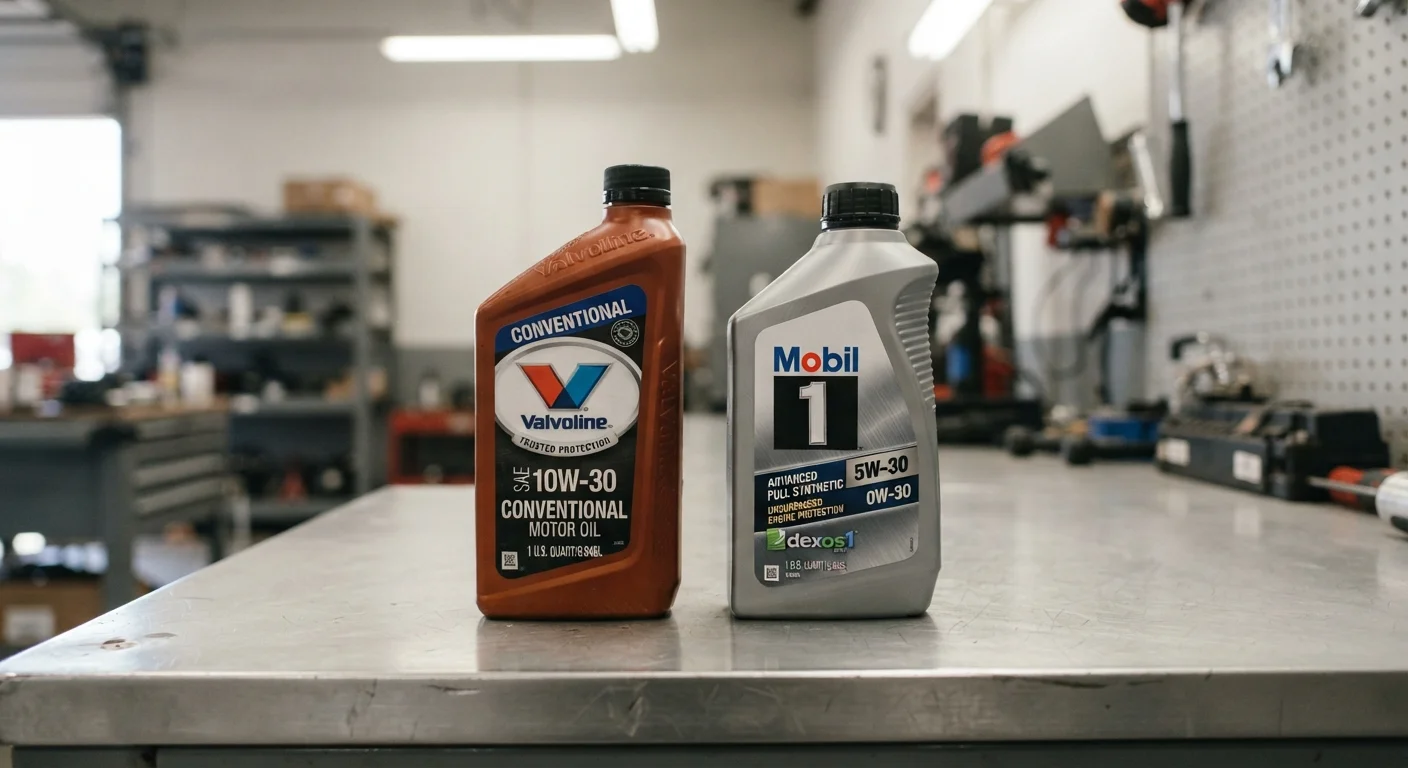 Conventional vs Synthetic Engine Oil: What the Difference Means for Your Car
