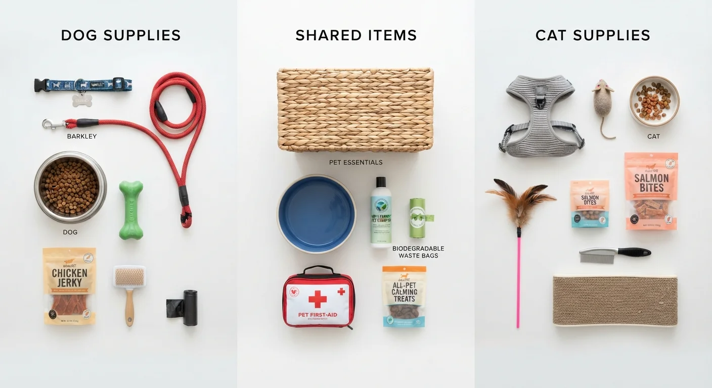 Dog Owner vs. Cat Owner Supply Needs: Where They Overlap and Where They Don't