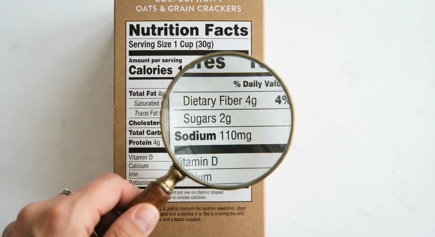 Fibre, Sugar, Sodium: The Three Label Numbers Worth Understanding