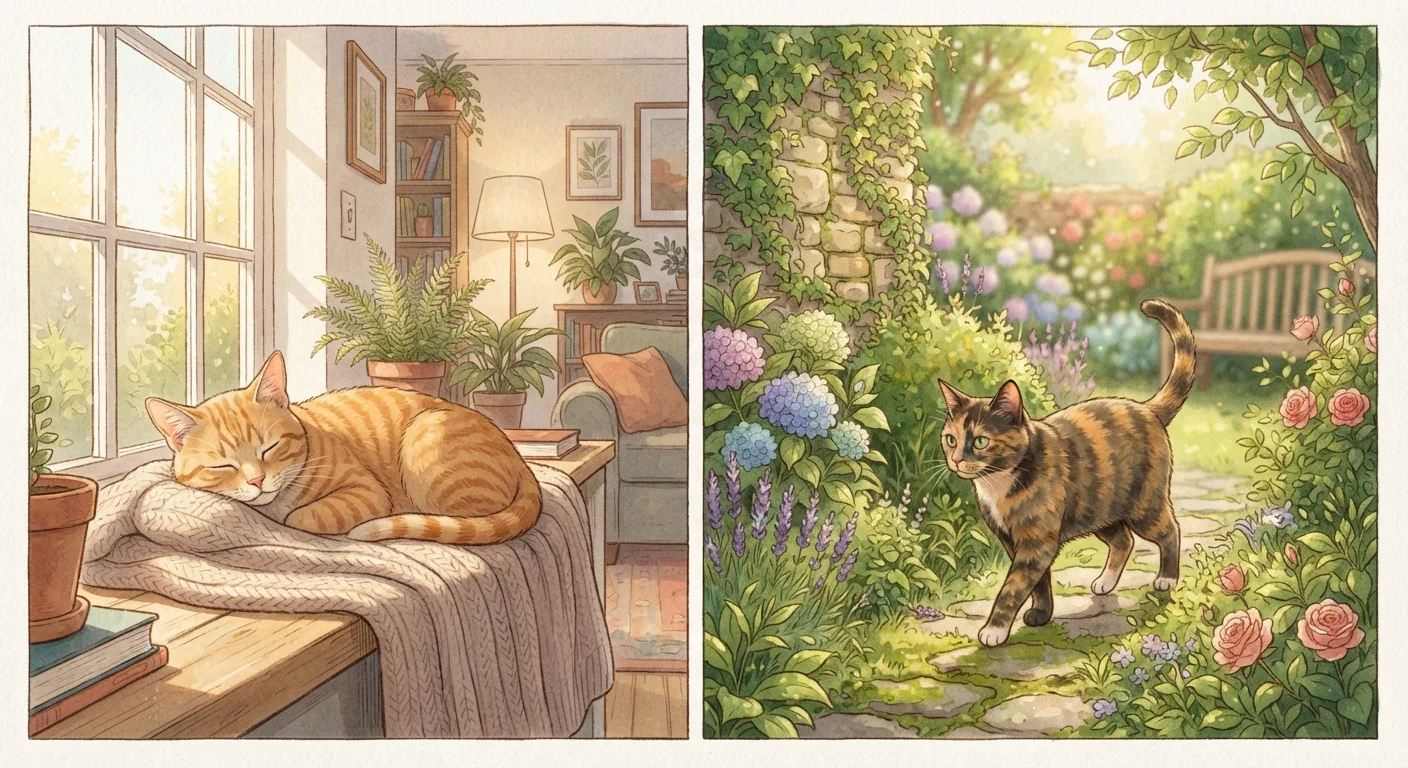 Indoor vs. Outdoor Cats: Understanding the Real Trade-Offs