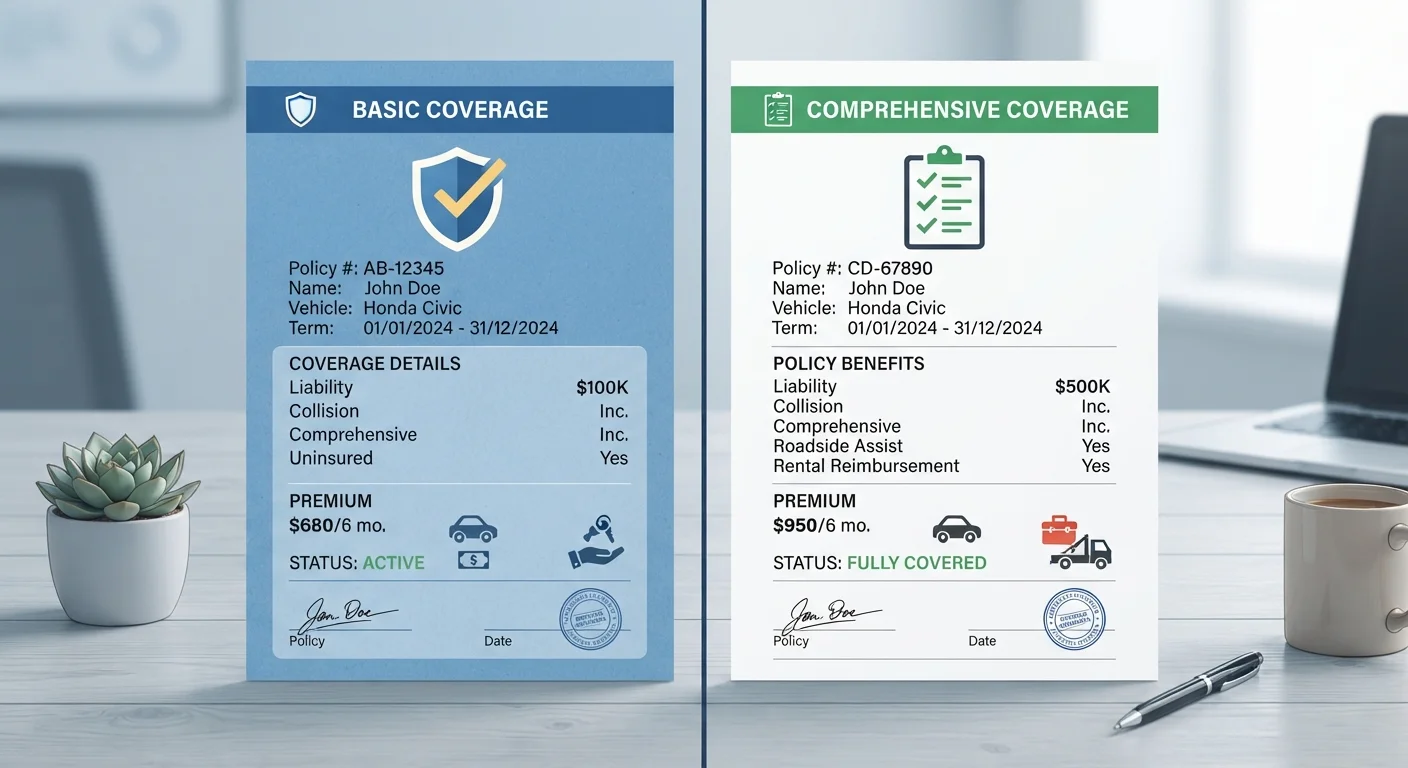 Minimum Coverage vs. Full Coverage: Understanding What Those Labels Actually Mean