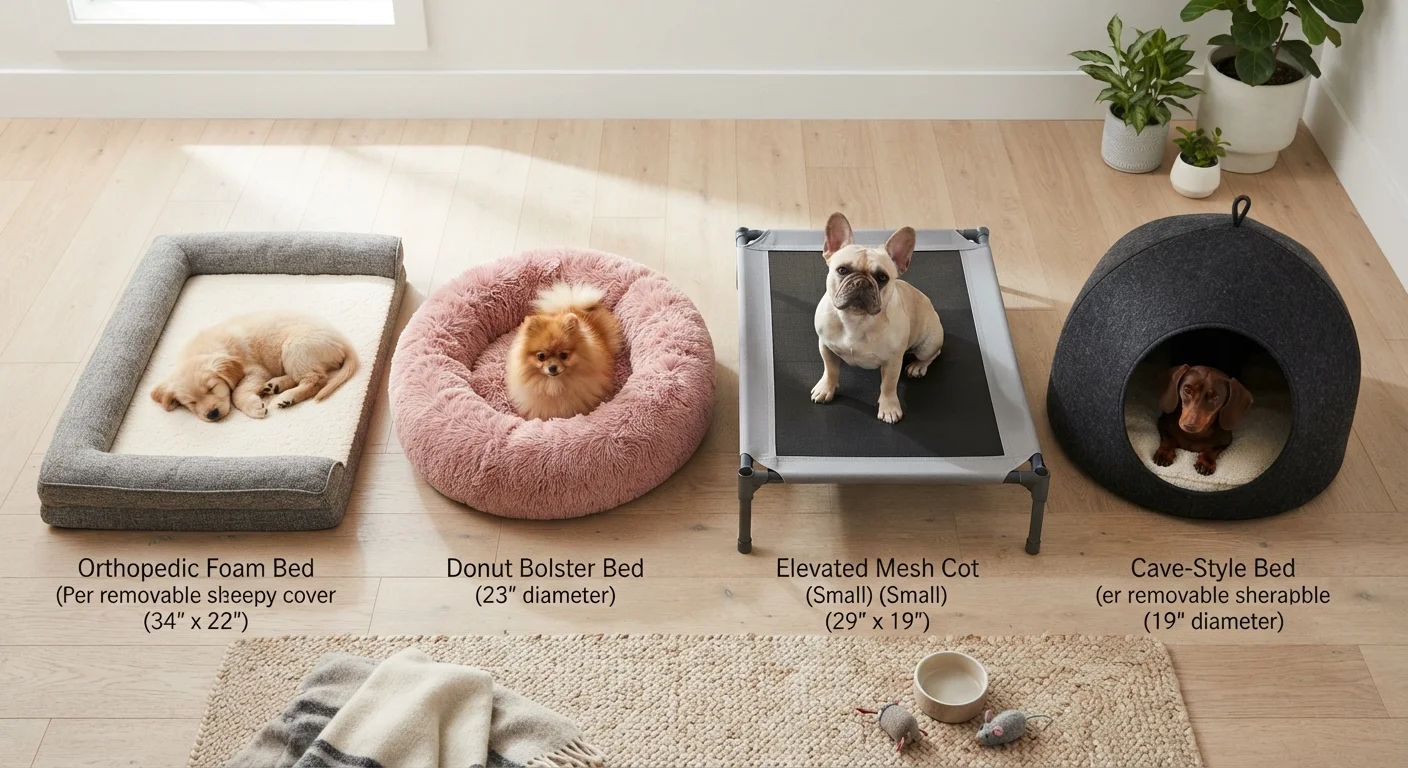 Pet Bed Types and What They're Actually Designed For