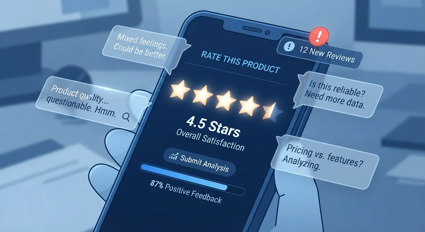 Social Proof and the Review System: How Ratings Can Mislead