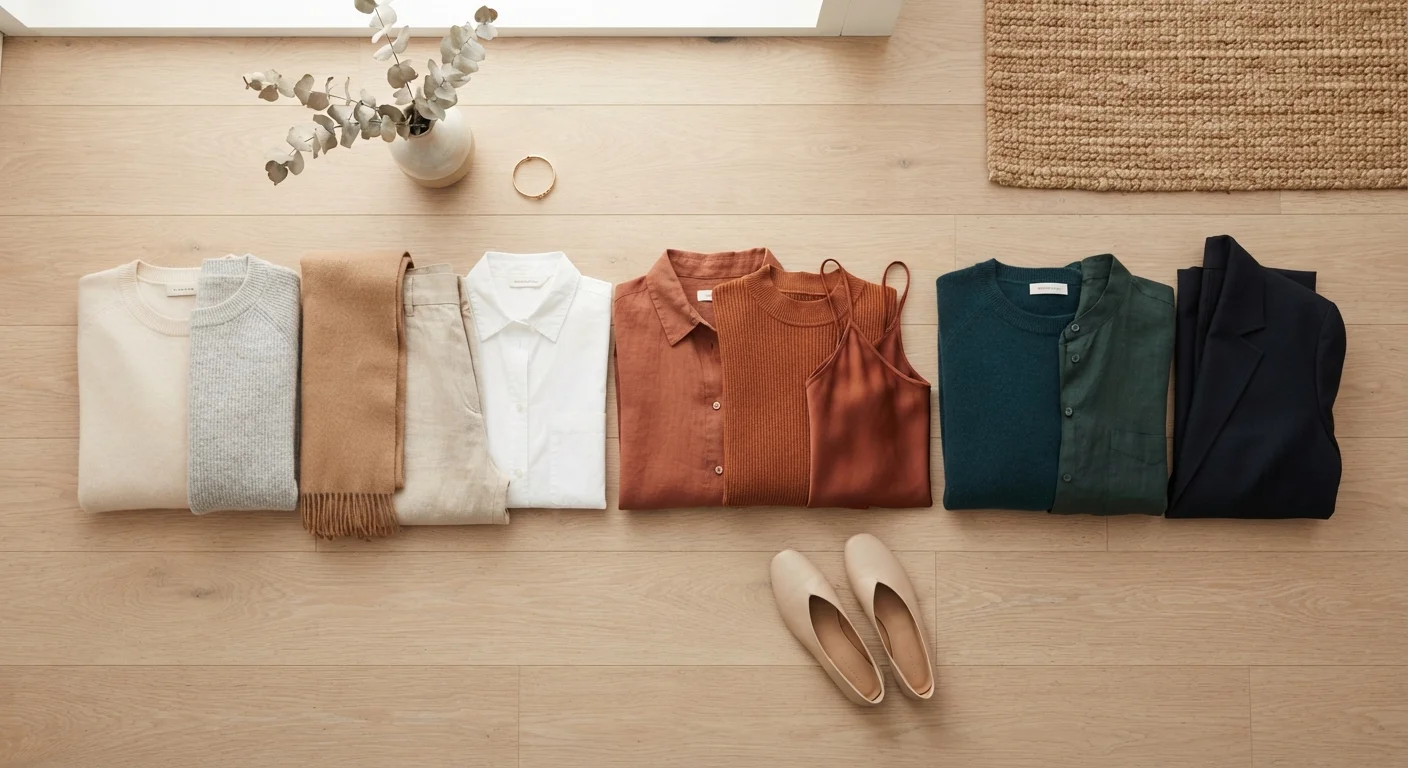 Wardrobe Colour Strategy: Understanding Neutrals, Accent Colours, and Why They Work Together