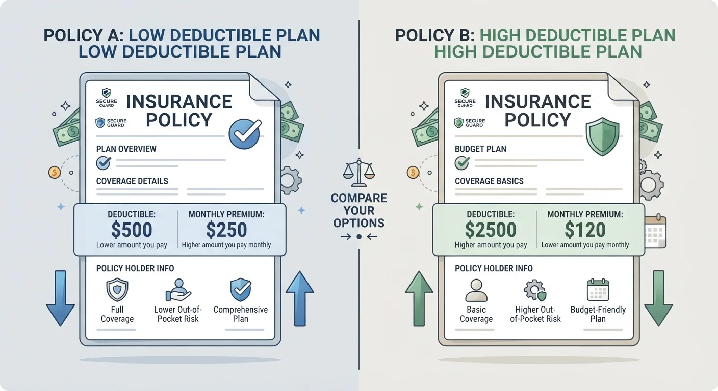 What Your Deductible Actually Does to Your Premium